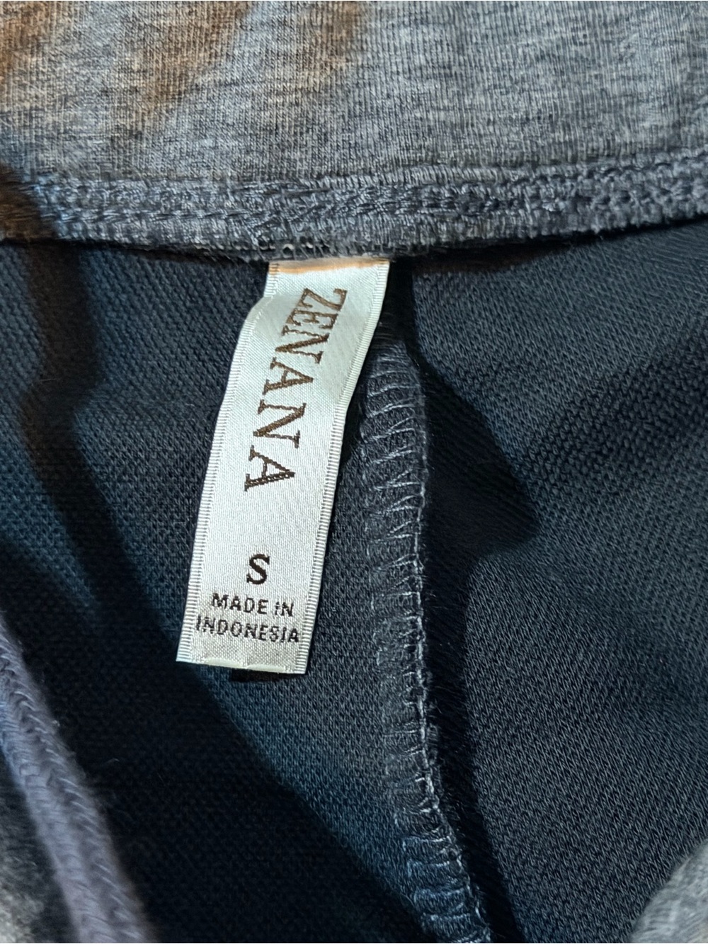 Zenana women's ' Gray Flared  Sweatpants - Picture 2 of 3